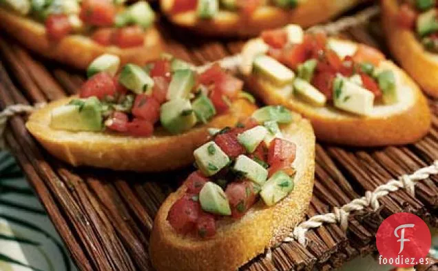 Bruschetta de Aguacate