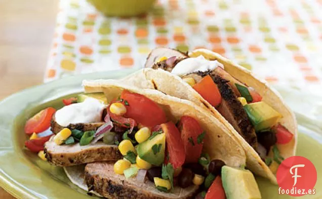 Tacos Blandos De Cerdo Con Costra De Comino