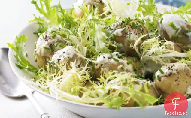 Ensalada de patata y frisé nueva