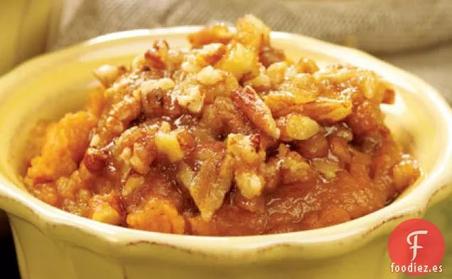 Cazuela de Batata con Cobertura de Nueces Pecanas