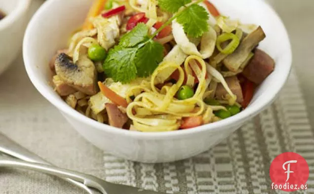 Fideos de pavo Singapur