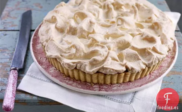 Pastel de merengue de caramelo