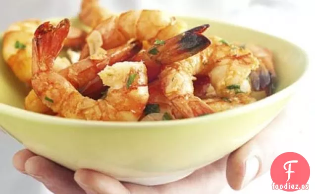 Gambas con ajo y jerez