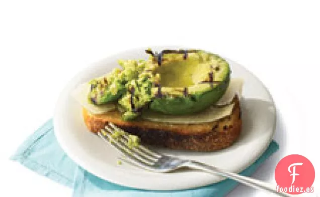 Aguacate Asado En Tostadas