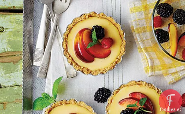 Tartas de Hielo con Limón y Mascarpone