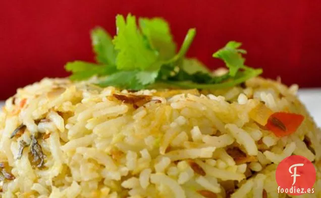 Arroz con Aguacate