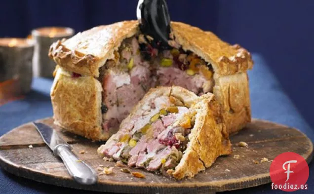 Pastel de pollo y jamón de cuatro y veinte