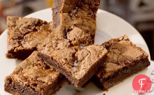 Brownies Fáciles de Chocolate y Caramelo