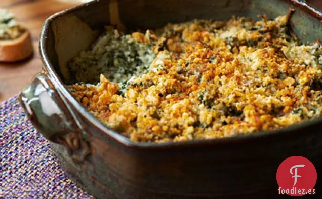 Salsa de Espinacas y Parmesano al Horno