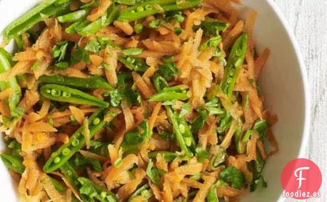 Ensalada de zanahoria y azúcar