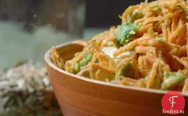 Ensalada De Zanahoria Rallada Con Aguacate