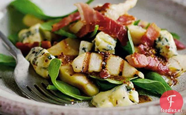 Ensalada de stilton caliente