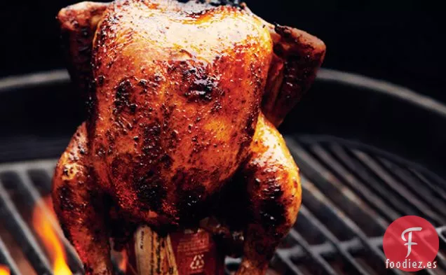 Pollo en Lata de Cerveza