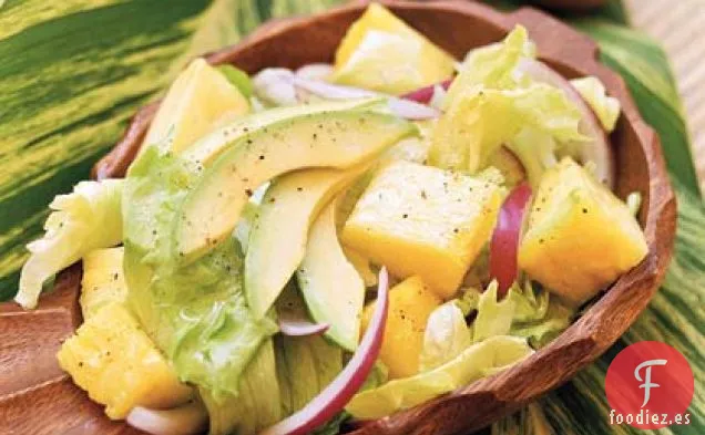 Ensalada de Aguacate y Piña