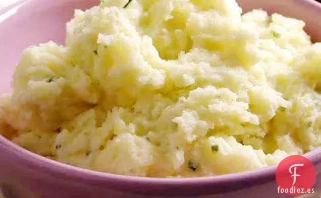 Puré de Patatas Cremoso con Cebollino