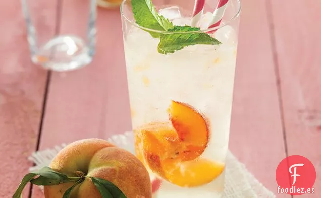 Soda de Jengibre y Melocotón