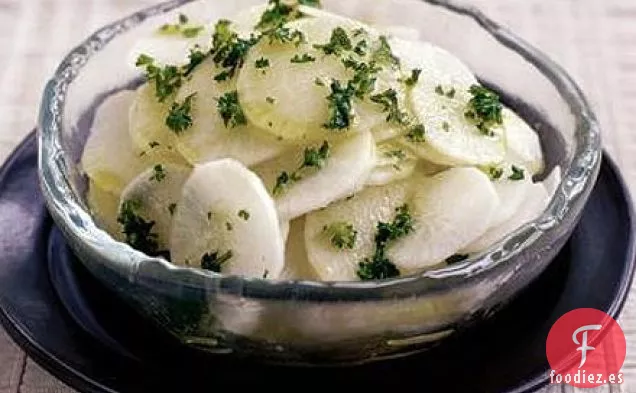 Ensalada de rábano con limón