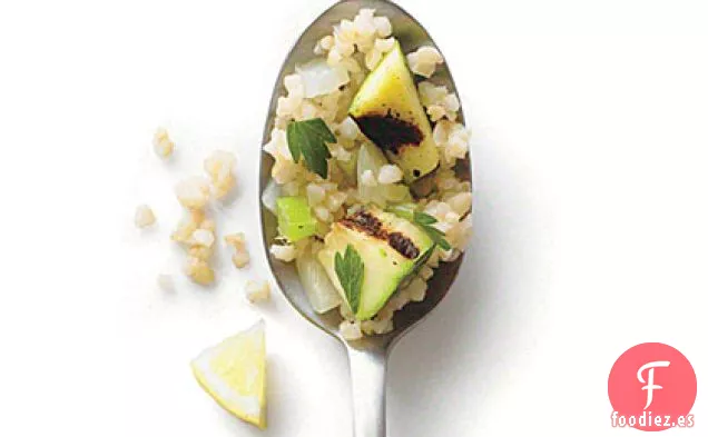 Pilaf de Bulgur de Calabacín a la Parrilla