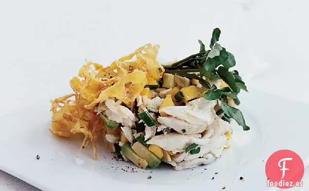 Ensalada de Cangrejo con Aguacate y Mango
