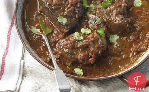 Bistec y cebollas a la brasa portuguesa