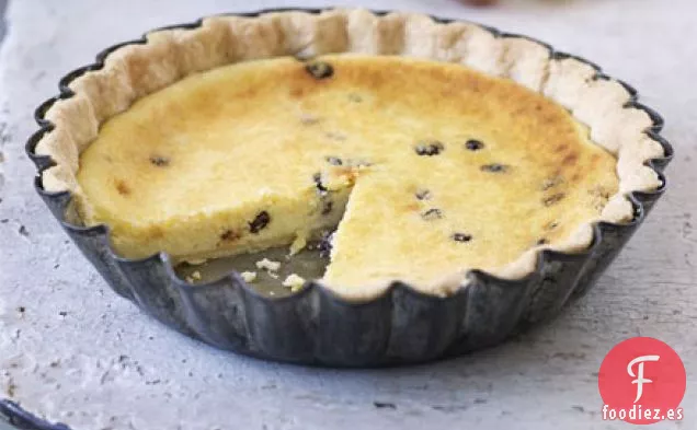 Tarta de cuajada de Yorkshire