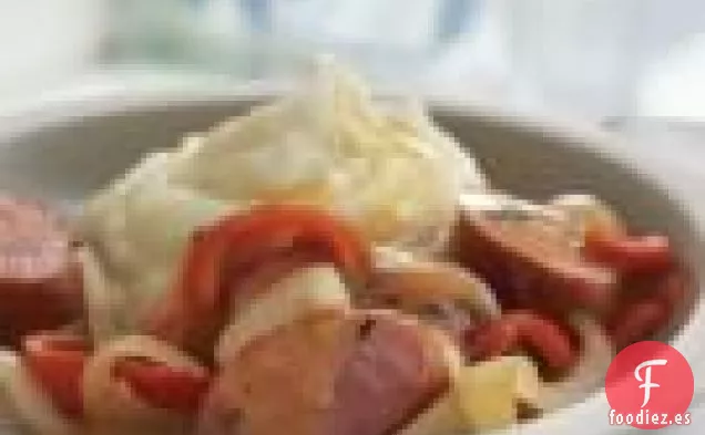 Salchichas Estofadas Ale Con Pimientos