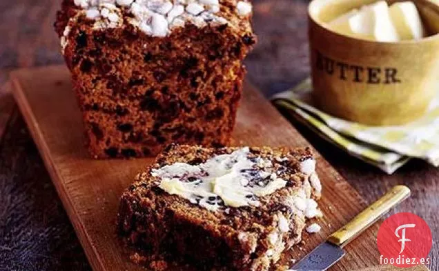 Bara brith con costra de azúcar