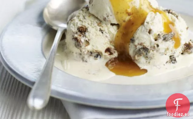 Helado de pud de Navidad