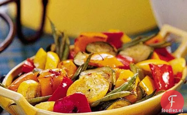Ensalada de Verduras Marinadas A La Parrilla