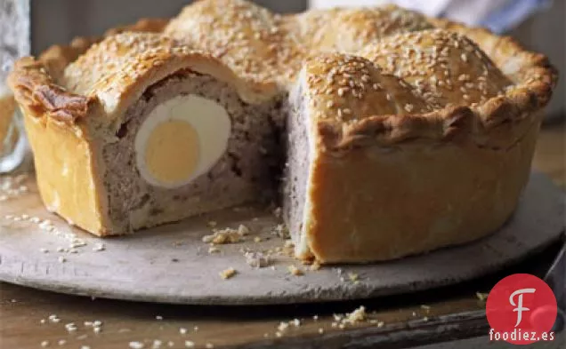 Pastel de huevo escocés