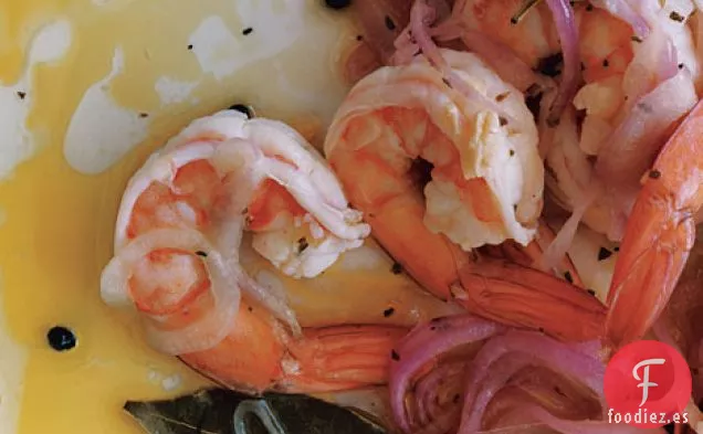 Camarones en Escabeche