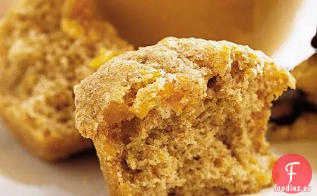Muffins de Albaricoque de Trigo Integral