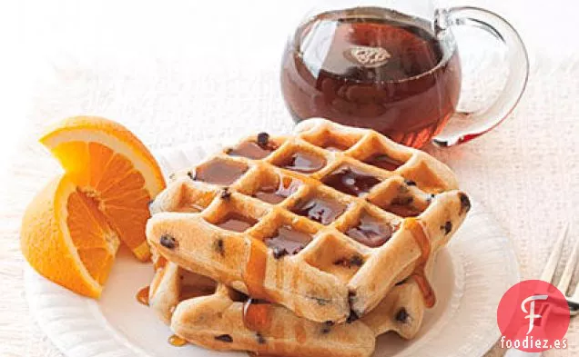 Gofres con Chispas de Chocolate