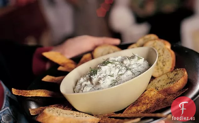 Salsa Cremosa de Espinacas y Queso Feta