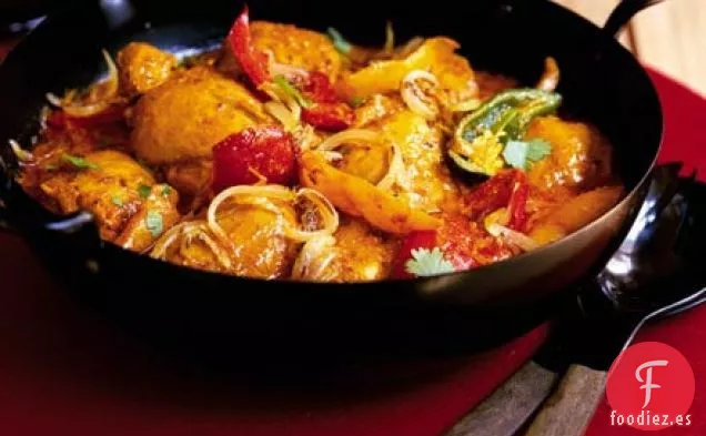 Pollo al curry con aroma a comino