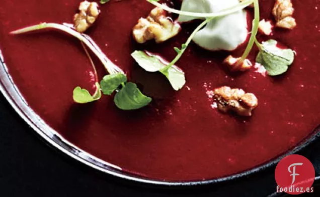 Sopa de Remolacha y Zanahoria con Especias