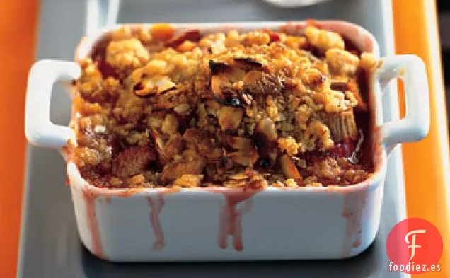 Patatas Fritas de Fresa y Ruibarbo con Cardamomo y Nuez moscada