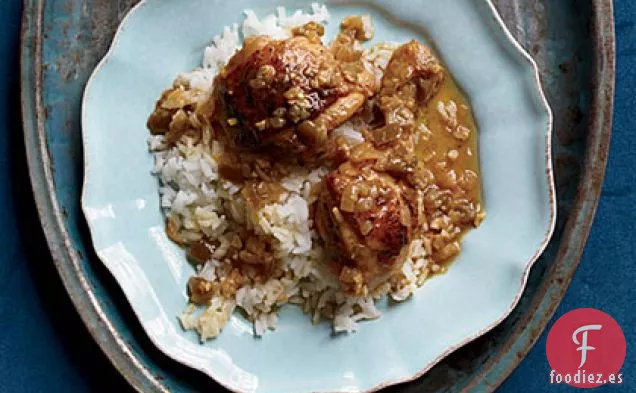 Pollo en Salsa de Piña
