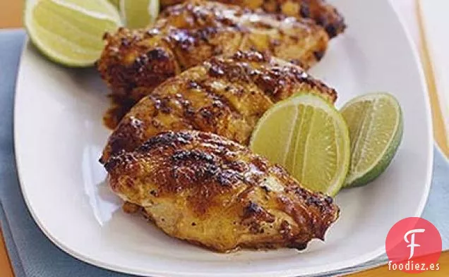 Pollo con pandereta