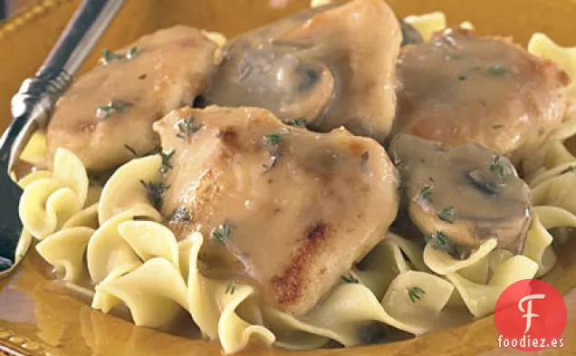 Pollo al Estilo Marsala