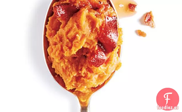 Puré de Patatas Dulces con Tocino de Arce