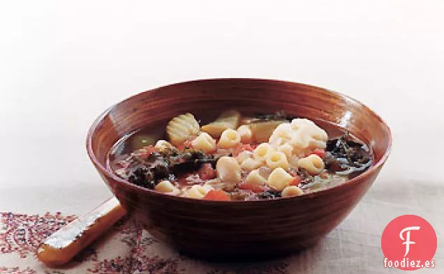 Sopa de Minestrone Rápida