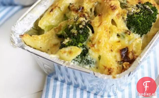 Hornear pasta de brócoli