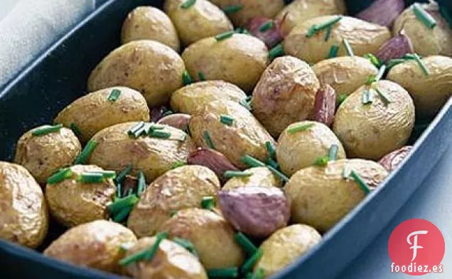 Asados con ajo y cebollino