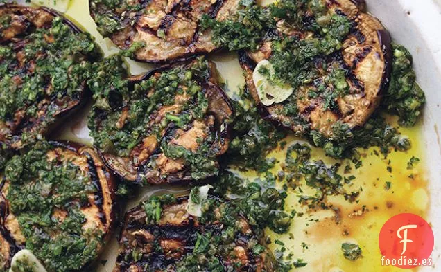 Berenjena Marinada a La Parrilla