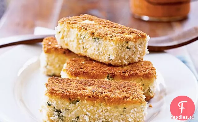 Filetes de Tofu con Salsa de Nuez y Pimiento Rojo
