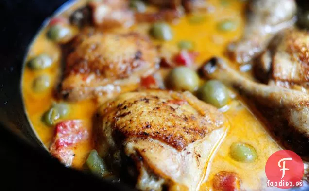 Pollo con Aceitunas