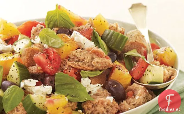 Panzanella Mediterránea de Trigo Integral