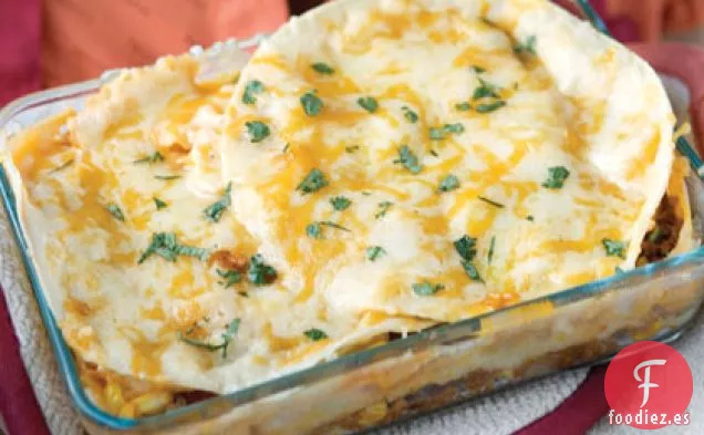 Lasaña Tex-Mex