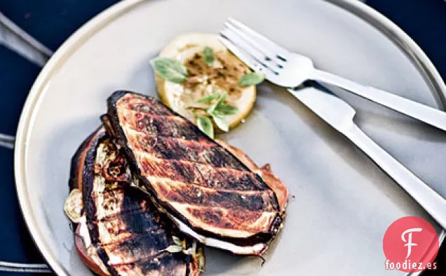 Sándwiches de Berenjena a la Parrilla